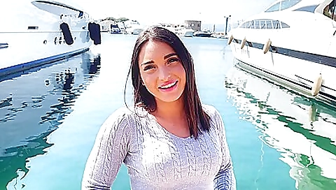 Hot blonde fucked by horny guys