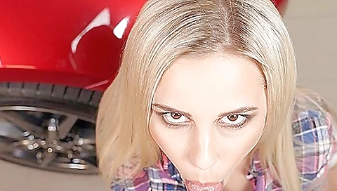 Mocha and sexy strip ployer in a guys hob