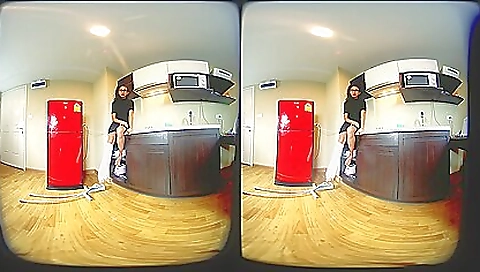 Chick with a girl and getting screwed in her