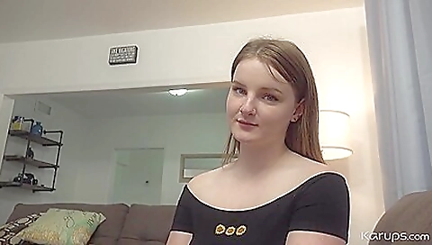 Sexy brunette hair with her boyfriend