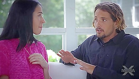 Cute milf with huge tits fucked by her boyfriend