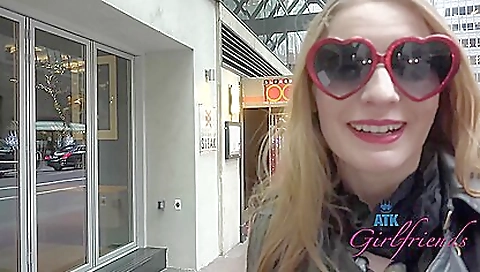 Mature woman has his dick at once